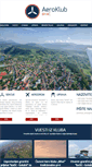 Mobile Screenshot of aeroclub-bihac.com